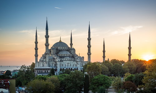 Die Blaue Moschee in Istanbul